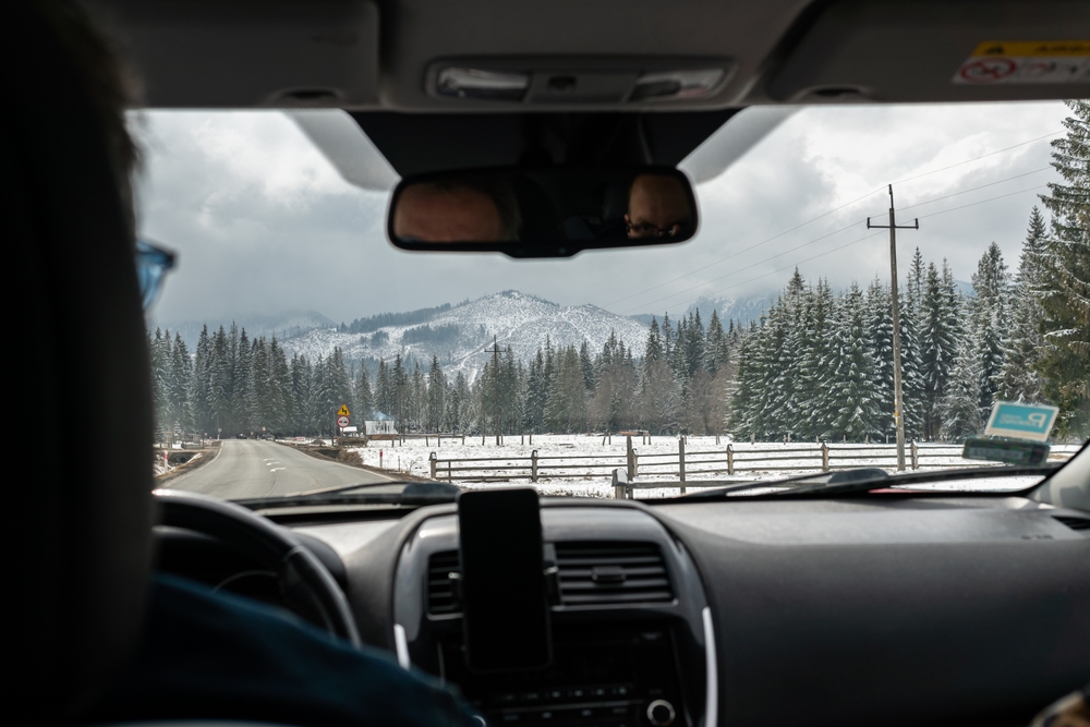 View-from-car-of-alberta-mountains