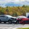 two cars in collision in Quebec