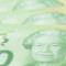 A spread of Canadian twenty-dollar bills