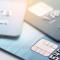 A pile of three credit cards