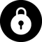 Lock Icon Transparent Black
